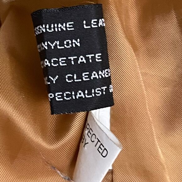 Vintage Beyond Sport California Sculpted Leather Jacket in Hazelnut Brown - Picture 15 of 16